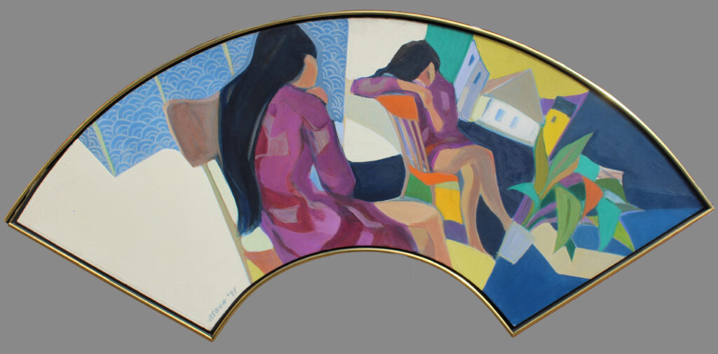 Tadashi Asoma New York Exhibition Painting